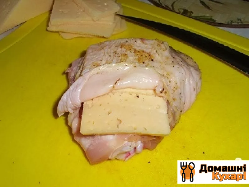 Курячі стегна в духовці з сиром - фото крок 3