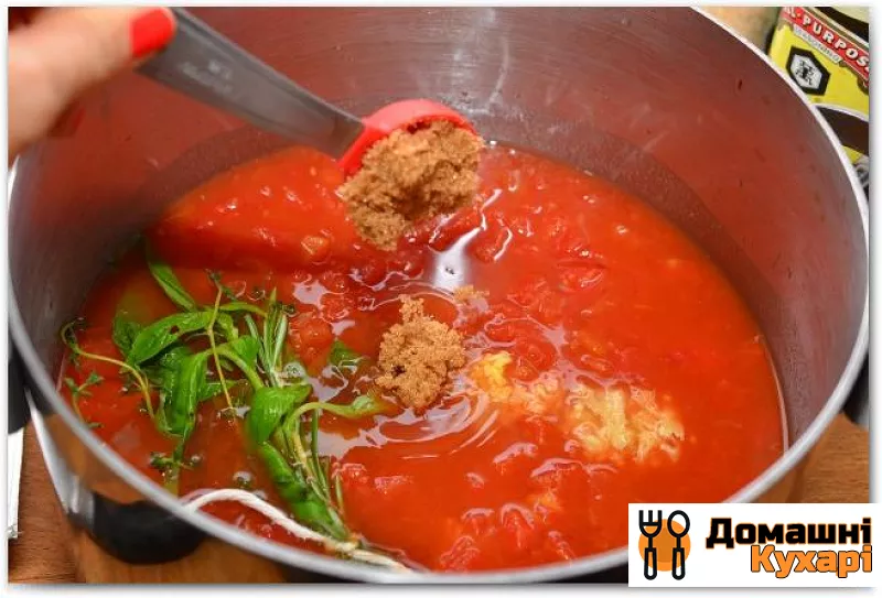 Курячі фрикадельки в томатному соусі - фото крок 3