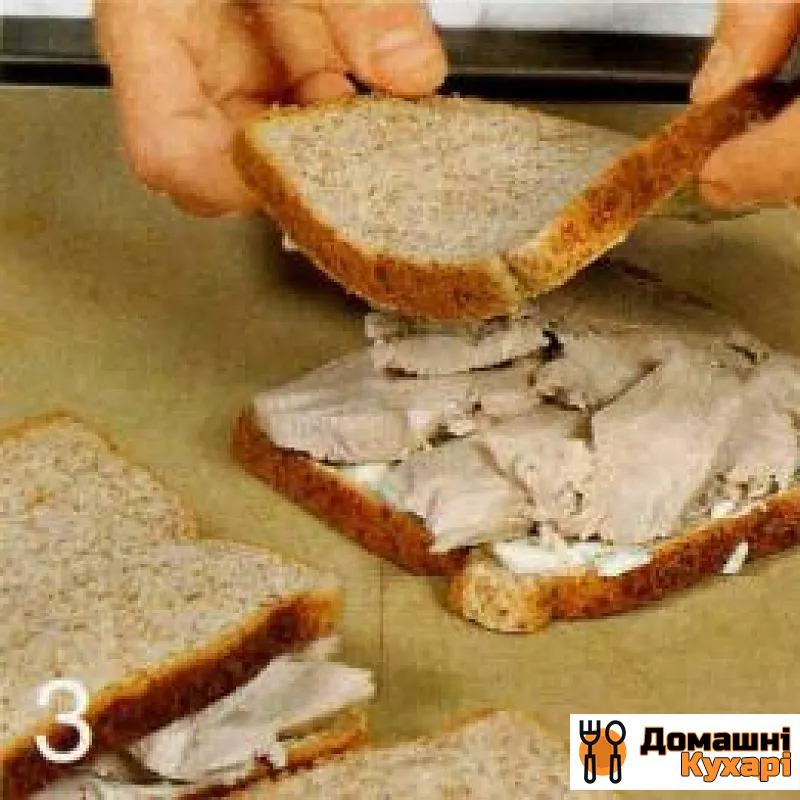 Курячий сандвіч з крес-салатом - фото крок 3
