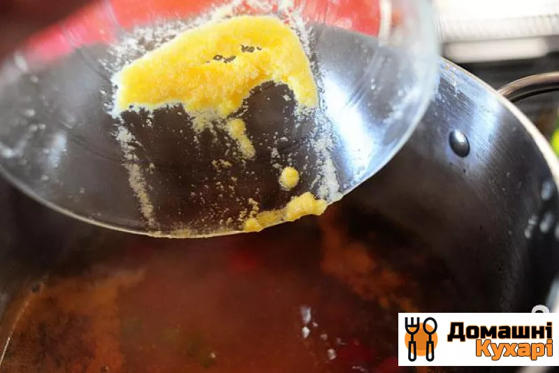 Курячий суп з кукурудзяними коржами - фото крок 5
