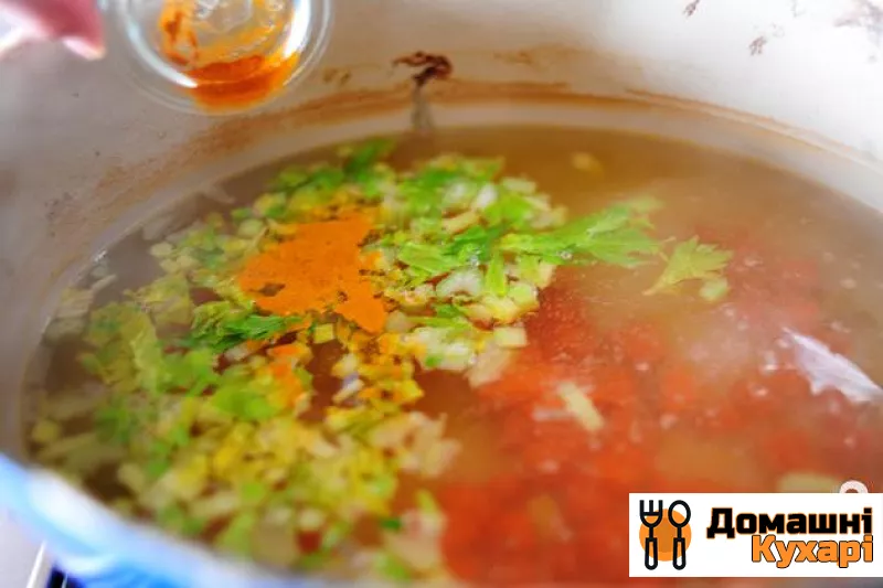 Курячий суп з локшиною і селерою - фото крок 3