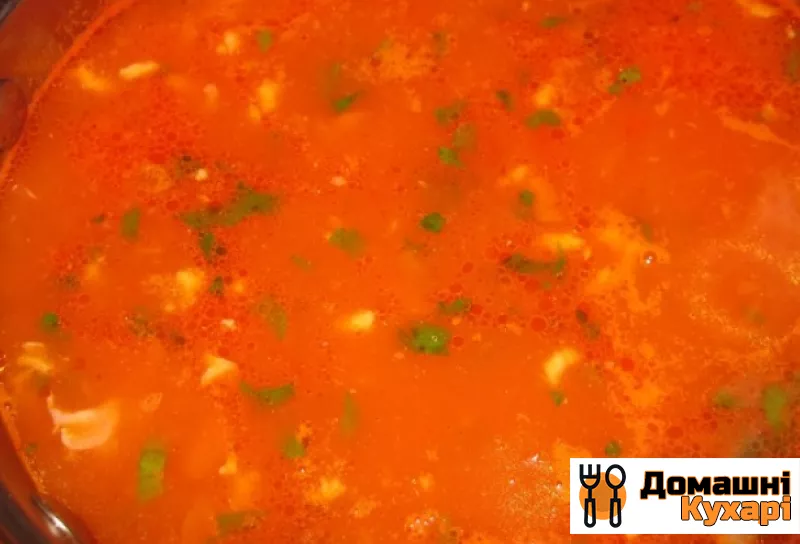 Курячий суп з томатною пастою - фото крок 5