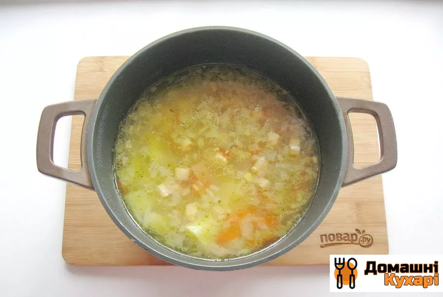 Курячий суп в казані - фото крок 9