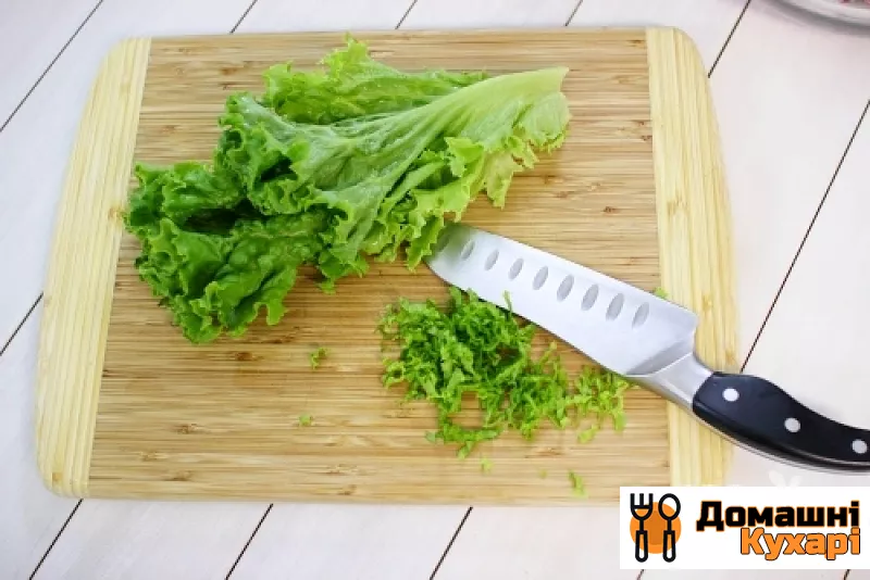 Легкий овочевий салат - фото крок 4