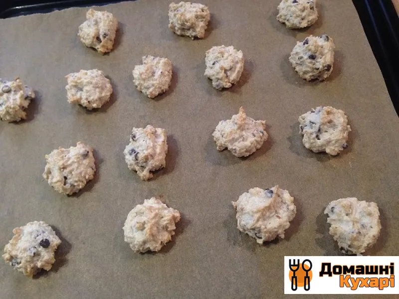 Легке печиво з кокосом, горіхами і шоколадом - фото крок 9