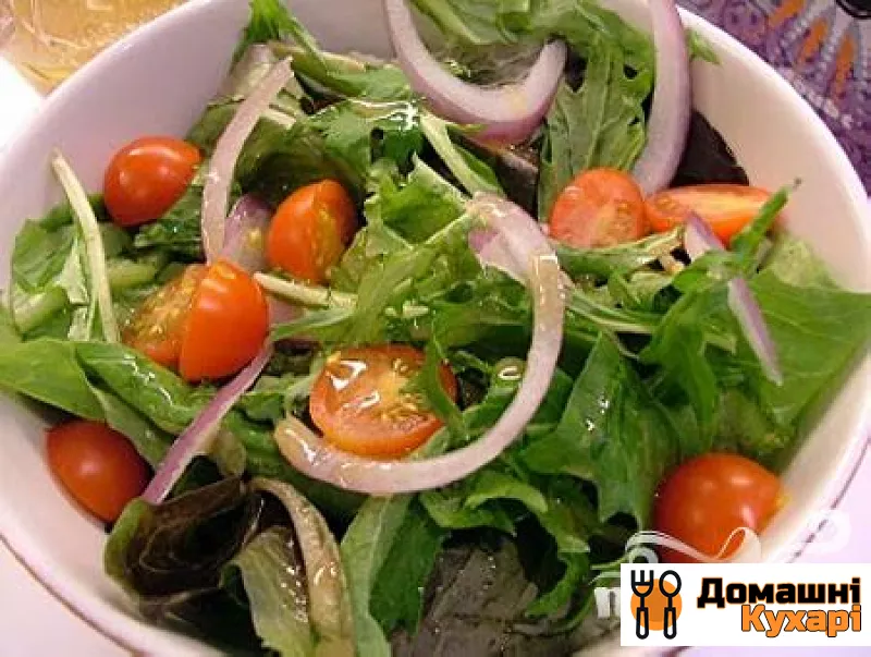 Літній салат із заправкою з пармезану - фото крок 6