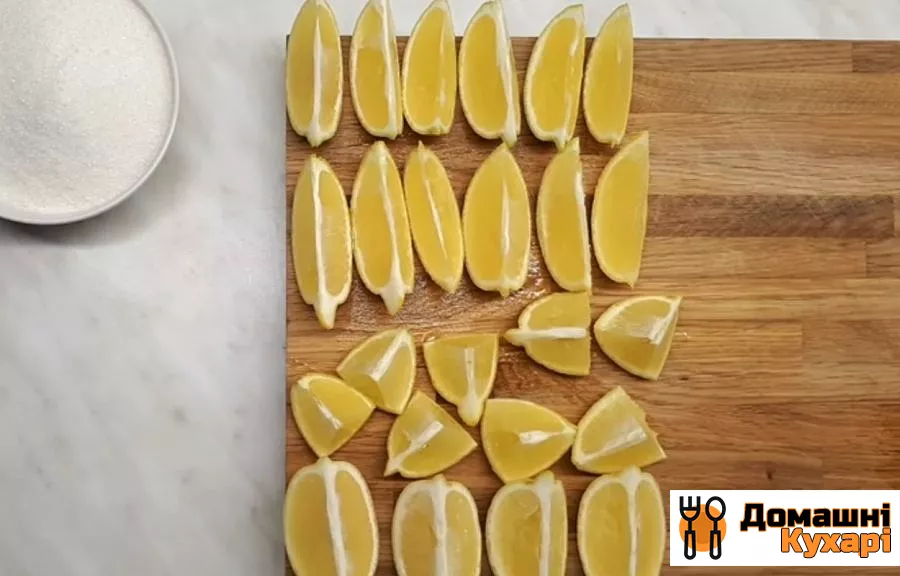 лимони в'ялені (дуже смачні) - фото крок 1