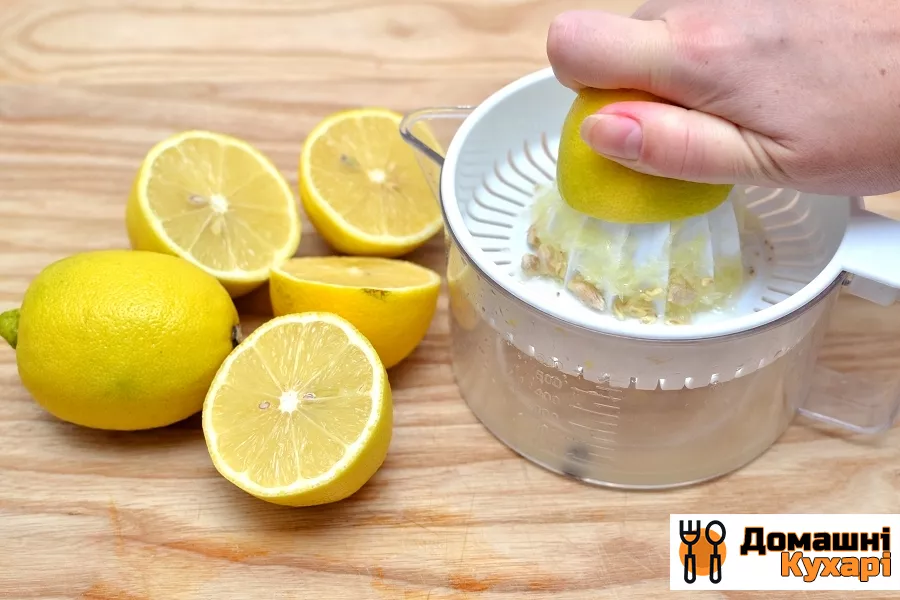 лимонний сироп - фото крок 1